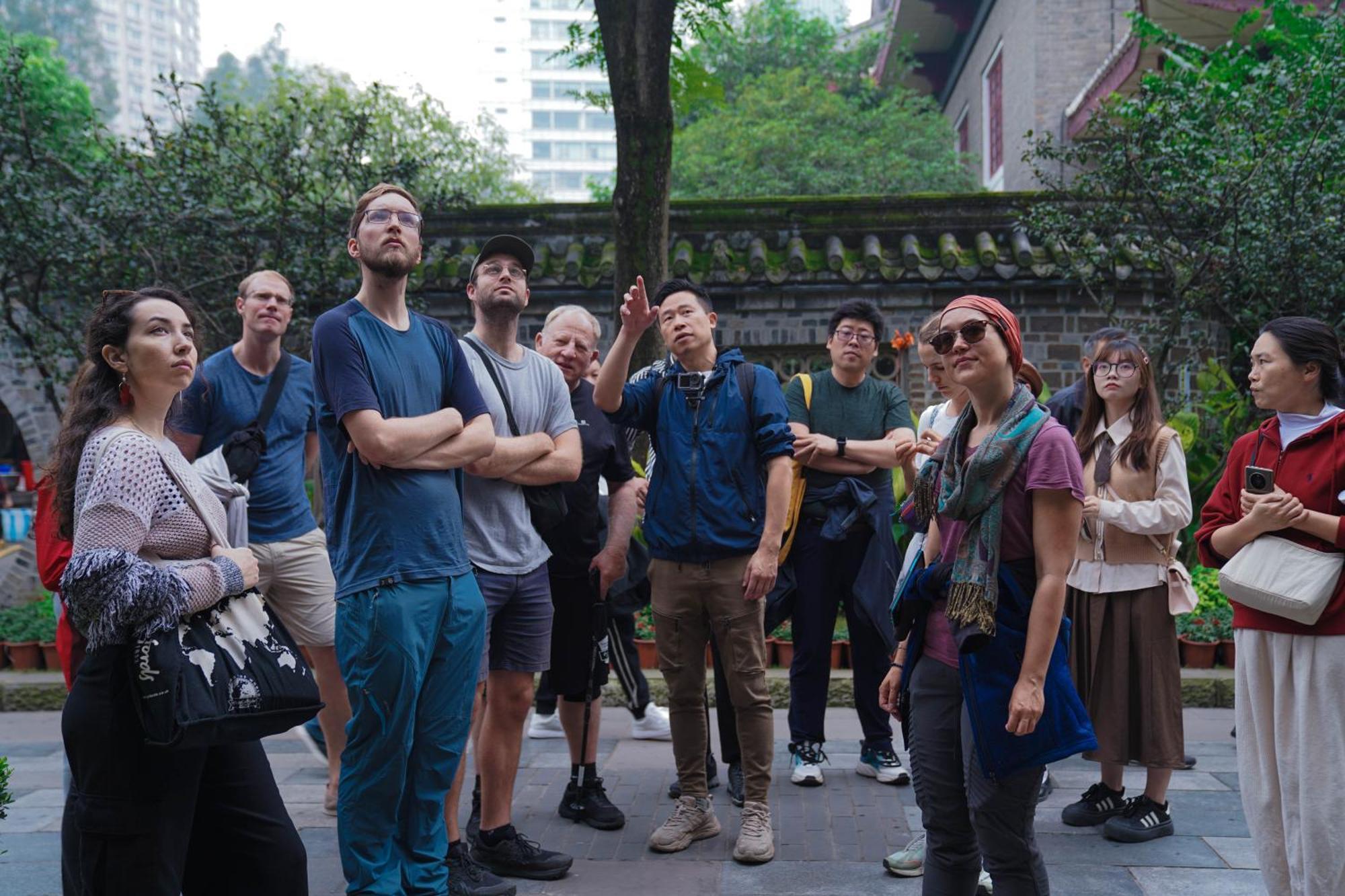 Chengdu Mix Hostel Courtyard Poshpacker Zewnętrze zdjęcie