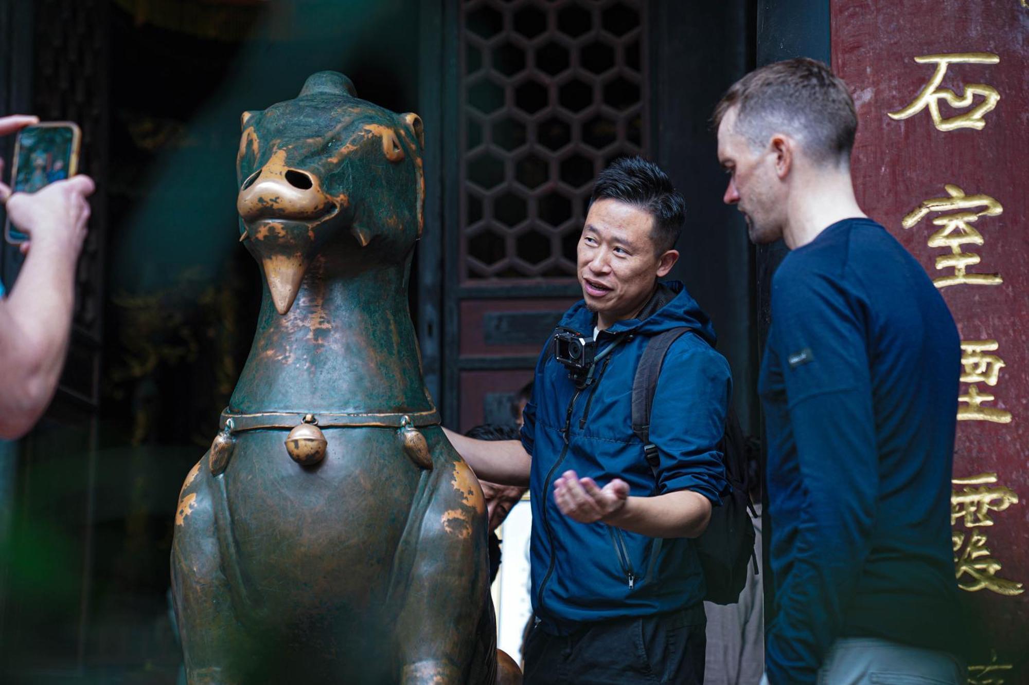 Chengdu Mix Hostel Courtyard Poshpacker Zewnętrze zdjęcie